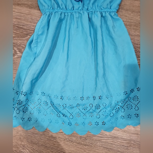 SNAP blue ruffle sundress - Picture 2 of 7